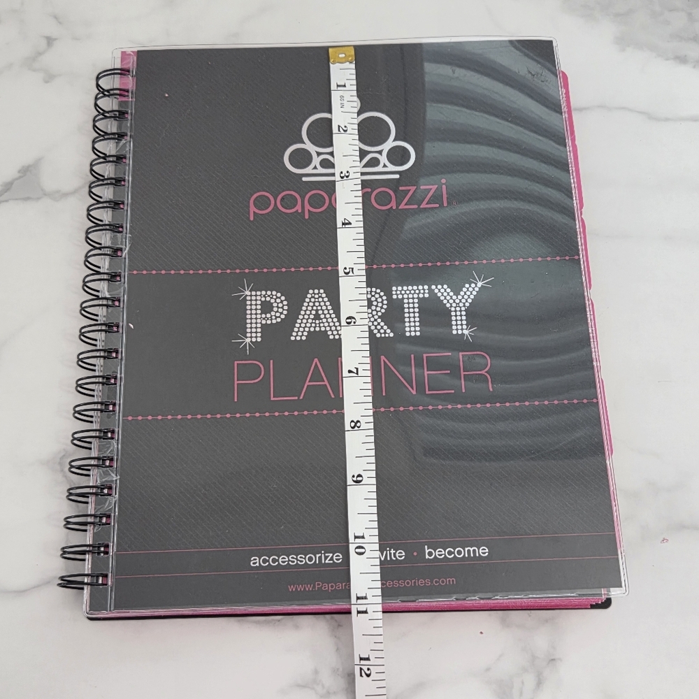 Paparazzi Consultant Organizer Black and Pink Party Planner Spiral Bound - Picture 14 of 15